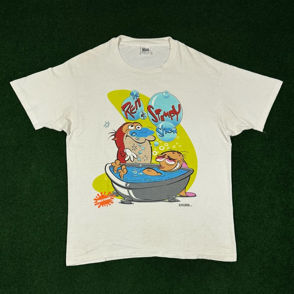 Vintage 1992 Ren & Stimpy Show Nickelodeon T-Shirt
